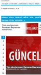 Mobile Screenshot of guncelanaliz.com